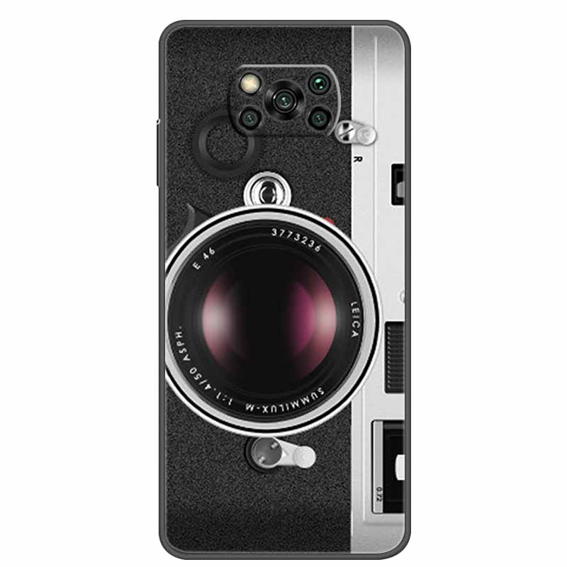 Чехол для Poco X3 Pro Крутой Силиконовый ТПУ Мягкий Печатный Чехол для Телефона Для Xiaomi Poco X3 NFC Чехол Funda Pocophone X3 Pro PocoX3 Pro Capa