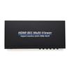 8x1 HDMI 4K Quad Multiviewer Screen Divider 8 Screen Splitter with Seamless Switching