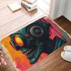 1PC HALLOWEEN Pattern Kitchen Rug Non-Slip Door Mat Pop Design Bathroom Rug Bath Mat Carpet for Home Sink Laundry Decor