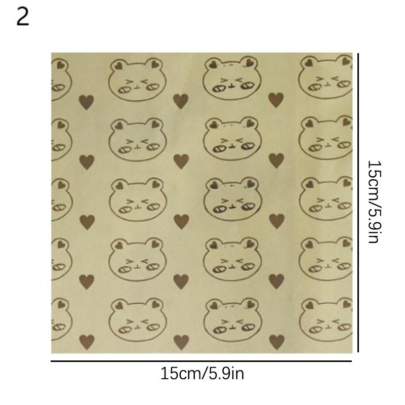 50Pieces Of Absorbent Paper Sandwiches Burgers Fries Fried Food Wrappers Plate Mats Waxed Paper And Baking Paper