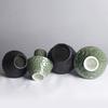 Artisanal Textured Ceramics Flower Arrangement Vases Organic Imperfects Design for Modern Styling