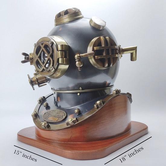 Diving Helmet, US Navy Mark, Nautical Diving Helmet, Scuba Diving Helmet, Commando Diving Helmet, Mark V Diving Helmet, Antique Diving Hel..