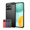 Для Huawei Honor X6C Чехол Обложка Honor X6C Capa Противоударный Силиконовый Бампер для Телефона Задняя Броня Мягкий ТПУ Углеродное Волокно Funda Honor X6C