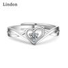 Классическое кольцо Lindon из медного сплава с цирконием, женские ювелирные изделия, свадебный подарок для вечеринки