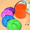 Multifunctional Folding Bucket Durable Portable Fishing Bucket Ideal for Beach, Travel and Outdoors Random Colors