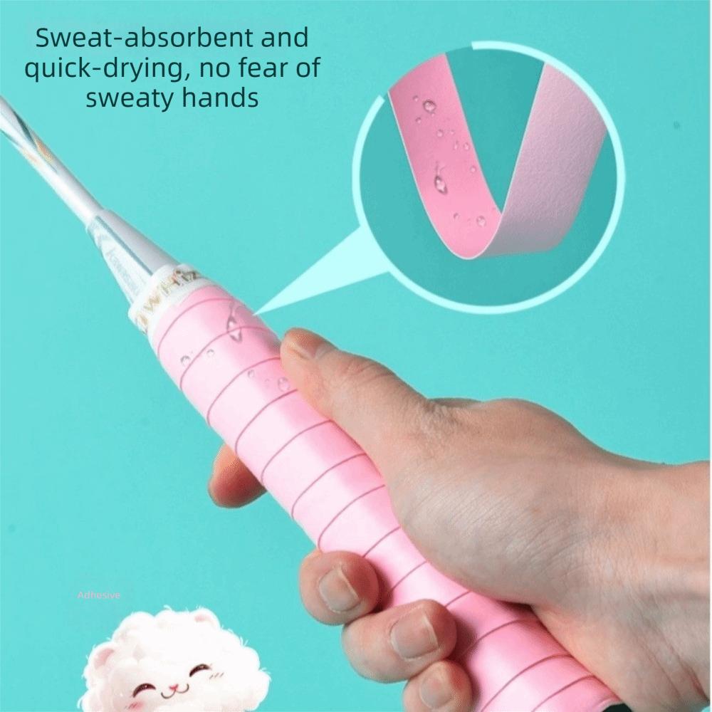 Shock-Absorbing Racket Grip Tape Adhesive Backing Handle Grip Wrap Badminton Racket
