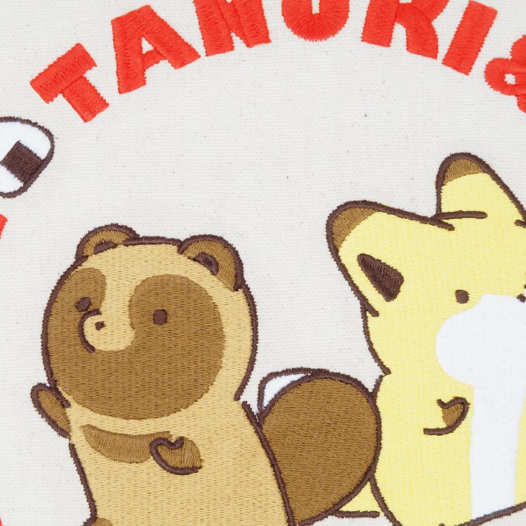 [MAKERS] Сумка-тоут формата А4 с вышивкой Тануки и Лисы