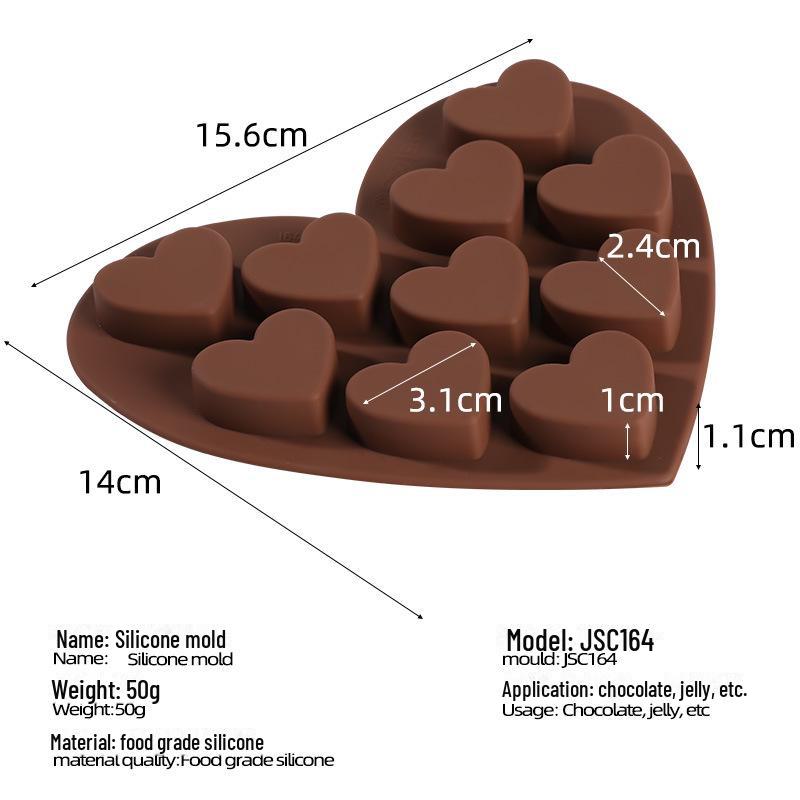 Форма для шоколада из пищевого силикона - легкосъемный инструмент для выпечки тортов и печенья своими руками