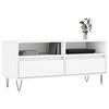 VidaXL TV Cabinet White 100x34.5x44.5 Cm Engineered Wood 831236
