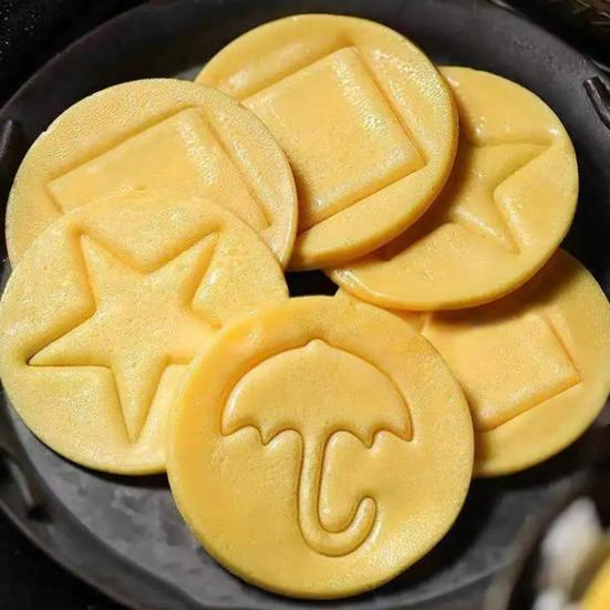 Формочки для печенья из нержавеющей стали Формы для печенья Инструменты для приготовления корейских сахарных конфет Набор для игры в кальмары Формы для выпечки тортов на вечеринку Формы-зонтики для начинающих