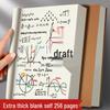 Xiaohongshu A5 Thick Blank Notebook for Postgraduate Exam and Level Test Preparation