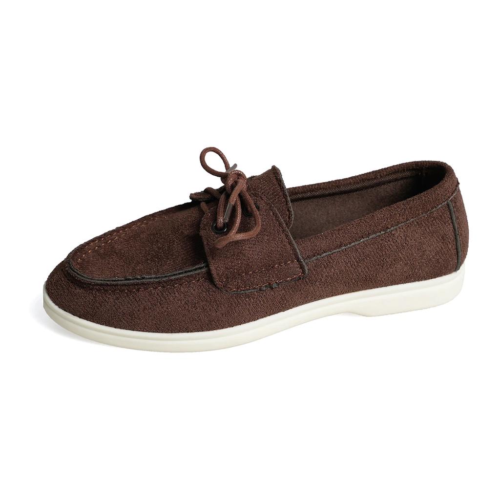 Fashion Womens Lace-up Casual Shoes Autumn Low-top Women's Walking Breathable Shoes Hot Selling Solid Color Large Size 43 Women's Shoes