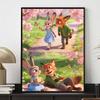 Disney Алмазная живопись 5D Сделай сам Алмазная мозаика Зверополис Ник и Джуди Мультяшная картинка Набор страз Подарок