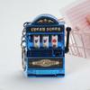 Mini Lucky Jackpot Keyrings Funny Fruit Slot Machine Keychain Slot Machine Key Chains  Funny Toys
