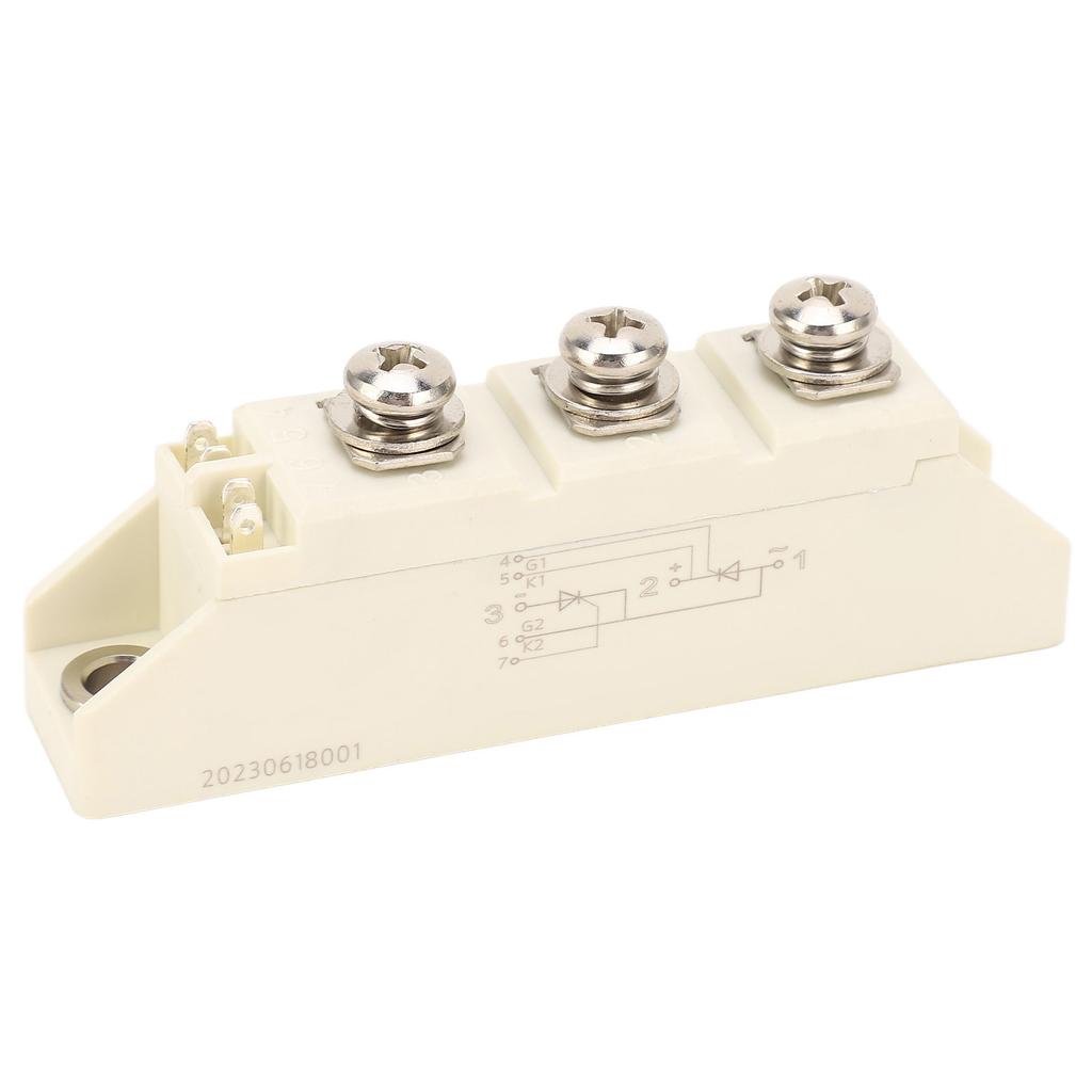 Тиристорный модуль Мостовой выпрямитель Белый Полупроводниковый Двунаправленный Кремниевый Управляемый Тиристорный Модуль 1600В