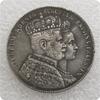 1861 German Commemorative Collectible Souvenirs Silver Coins