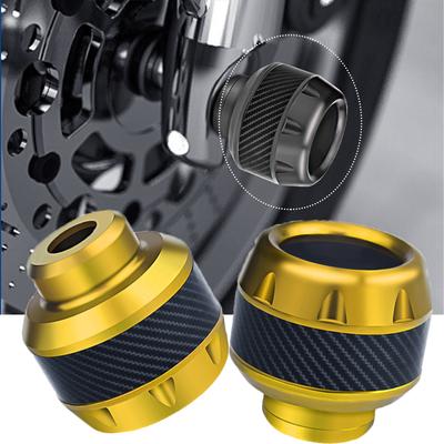 Алюминиевые универсальные мотоциклетные защитные передние слайдеры для Cb500X Triumph Trident 660 1250 Gs Er6N Kawasaki Bws 125 Fz8