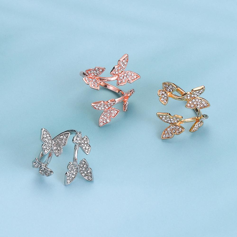 Носите регулируемые бабочки швейные принадлежности инструменты для вязания напёрсток направляющие для пряжи петля для вязания