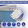 1 Set Metal Screws Included Cooler Hinge Kit Hinge and Latch Kit  Hard Sided Coolers