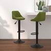 VidaXL Set of 2 Bar Stools, Pub Chair, Bistro Seat, Furniture for Dining Room Kitchen Living Room Home Interior, 335351