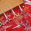 Stainless Steel Vintage Scissors DIY Sewing Retro Cross-stitch Fabric Cutter Embroidery Scissor Tailor Thread Tools Shears