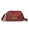 Casual Shoulder Bag, Solid Color, Waterproof, Simple and Versatile, Fashionable Crossbody Bag