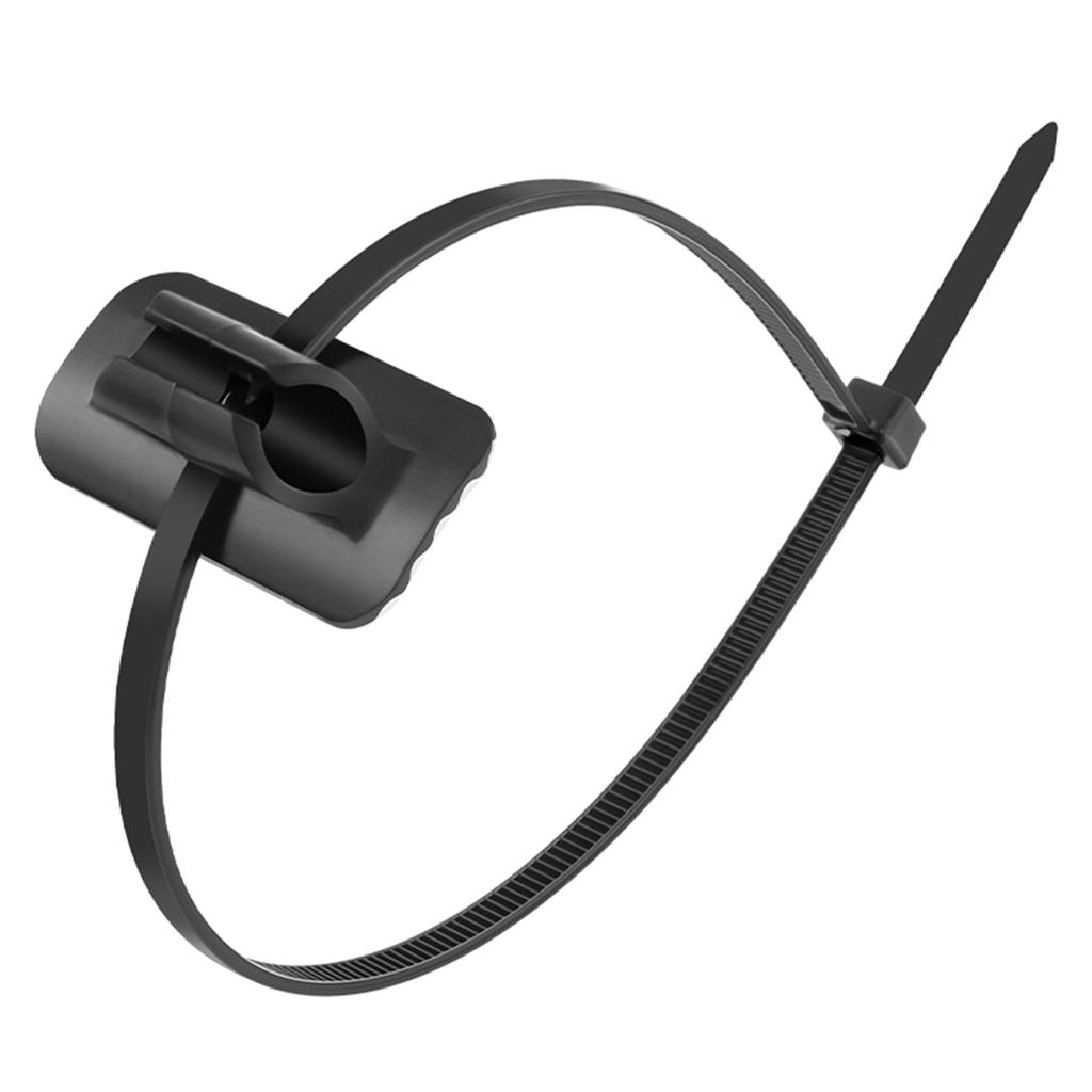 5pcs Bike Cable Guide with Tie Bicycles Cable Clamps Housing Hose Guide Clip Bicycles Brake Cable Line Fixed Base