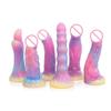 Soft Silicone Luminous Monster Anal Dildo Butt Plug For Sexual Wellness Sex Dolls & Masturbators
