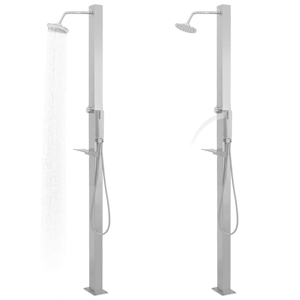 Garden Shower Stainless Steel Straight