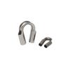 304 Stainless Steel Tubular Thimble with Protective Sleeve for Wire Rope Accessories