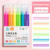 Morandi/Macaron Color Marker Pen Painting Graffiti DIY Scrapbook Pen Fluorescent Pen  Student Gift