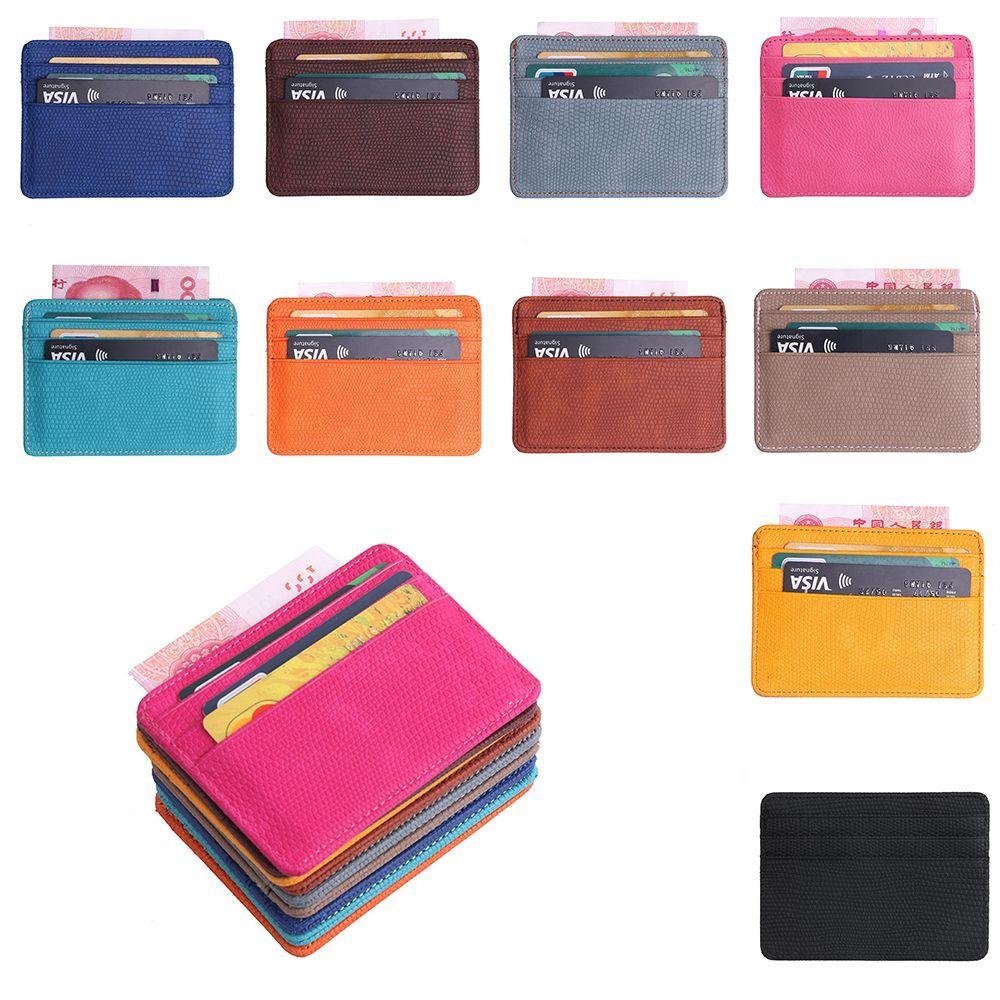 Unisex Money Pouch 4 Card Slots Wallet ID Card Case Card Holder Credit Card Holder