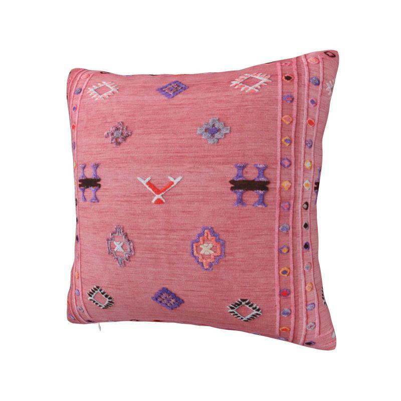 Pink Oriental Traditional Moroccan Style Luxury Pillow Cover Decoration Bohemian Ethnic Floral Car Cushion