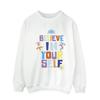 Inside Out 2 Mens Believe In Yourself Sweatshirt