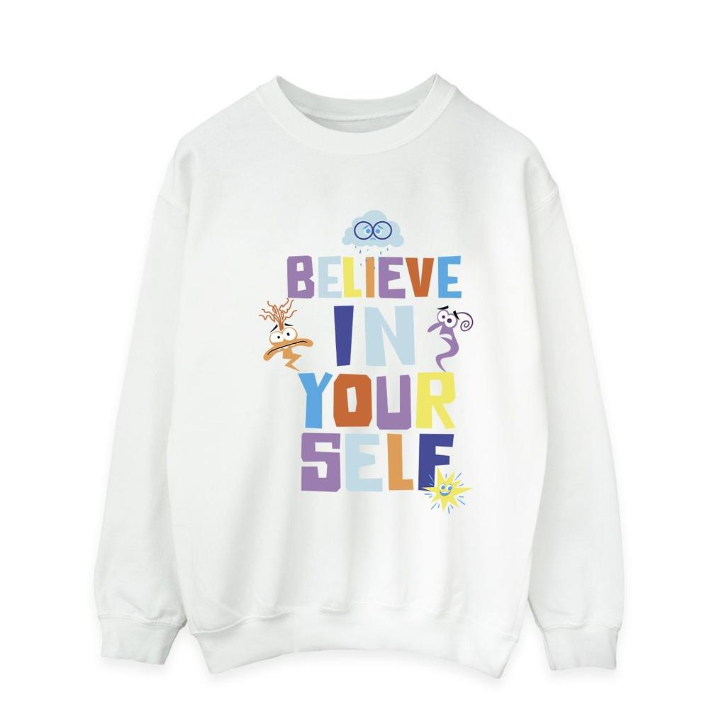 Inside Out 2 Mens Believe In Yourself Sweatshirt