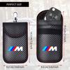 BBIS5 Car Key Case Signal Blocker Bag RFID Shielding Pocket Key Protector Anti-Theft Pouch For BMW E46 E90 E60 F30 F10 E39 E36 E87 E90