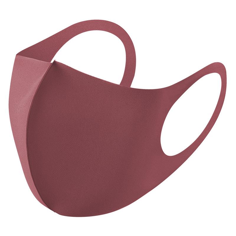 Ледяная шелковая маска, противопыльная хлопковая маска для рта, противотуманная черная стерео 3d маска, респиратор, Хэллоуин, косплей, тушь для ресниц, тушь для ресниц