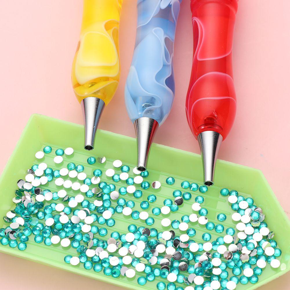 5D Resin Diamond Painting Pen Eco-friendly Alloy Replacement Pen Heads Resin Point Drill Pens Embroidery DIY Craft Nail Art
