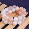 Натуральный камень, розовый авантюрин, круглые бусины-разделители для самостоятельного изготовления ювелирных изделий, 15 дюймов, 4, 6, 8, 10, 12 мм