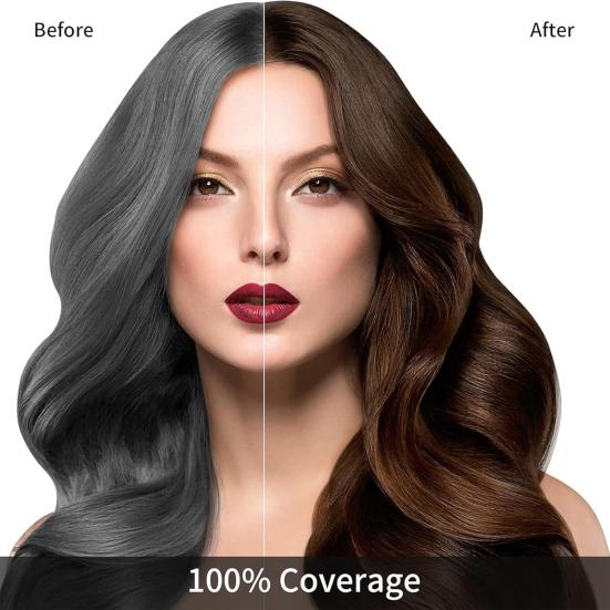 200 мл шампунь-краска для волос, натуральные травяные ингредиенты, для мужчин и женщин, покрытие седины, мгновенная окраска волос, крем для Хэллоуина, косплей, вечеринка, макияж, реквизит