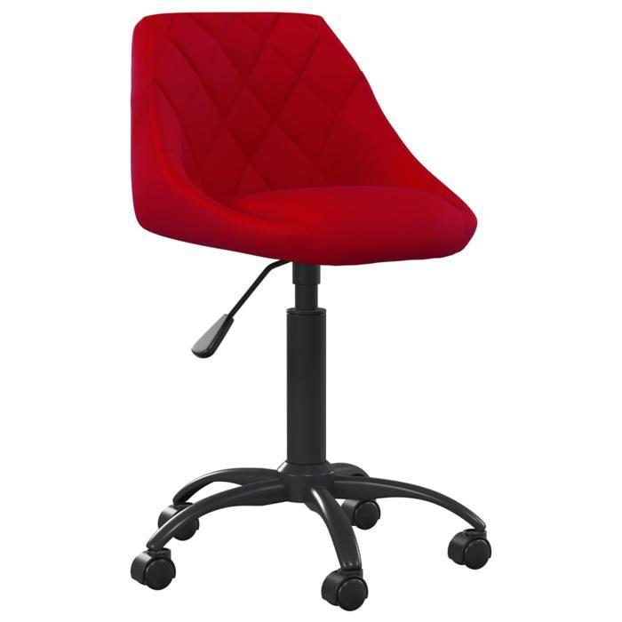 VidaXL Chaise de Bureau Siège de Bureau Chaise Pivotante d'Ordinateur Siège Ergonomique Maison Intérieur Hauteur Réglable 3088852
