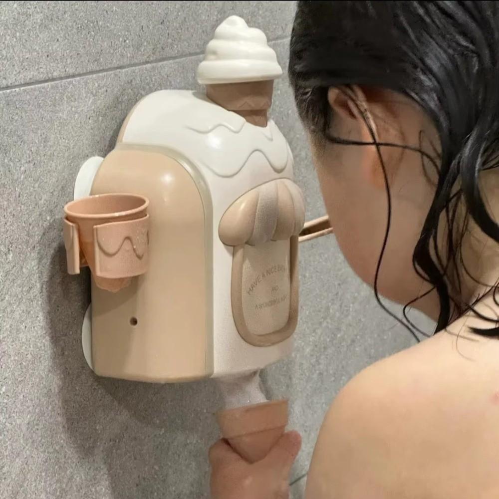 Ручная пенная машина Игрушки для ванны в виде мороженого Новая машина для выдувания пузырей Детская ванная