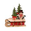 Christmas Tree Santa Snowman Christmas Decorations DIY Assembly Assembly Decorations Xmas Sled