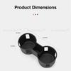For Ford Ranger 2024-2025 Silicone Center Console Water Cup Holder Electric Handbrake Armrest Storage Box Layered Organizer Tray