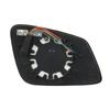 Left Right Heated Mirror Glass With Wire 4 P For BMW 5 6 7 E60 F10 F18 GT F07 F06 F01 F02 51167186587 51167186588