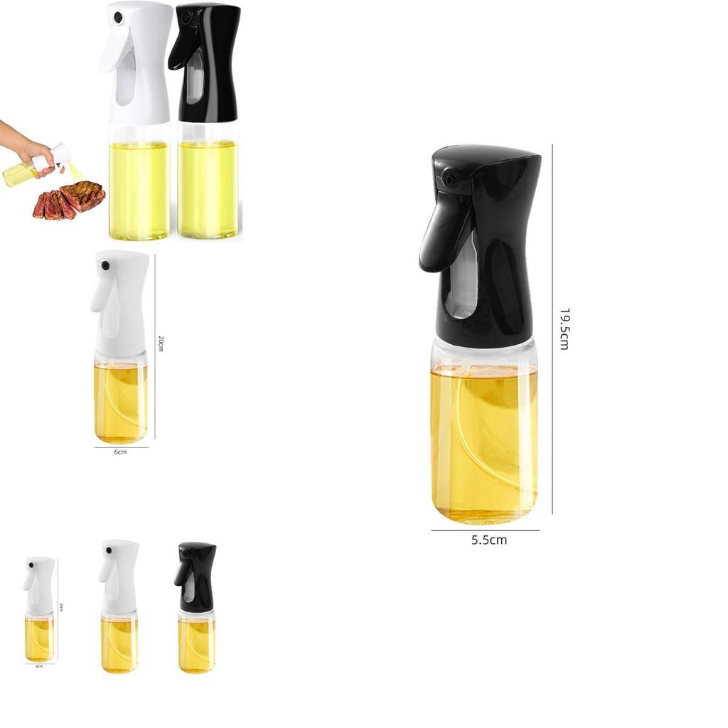 Cooking Oil Mister 200ml Capacity Durable Material Convenient Kitchen Tool