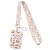 Cartoon Credential Card Holder Bags Doctor Nurse Neck Strap Lanyards Keychain Pass Card Holder Hang Rope Lariat Lanyard Gifts