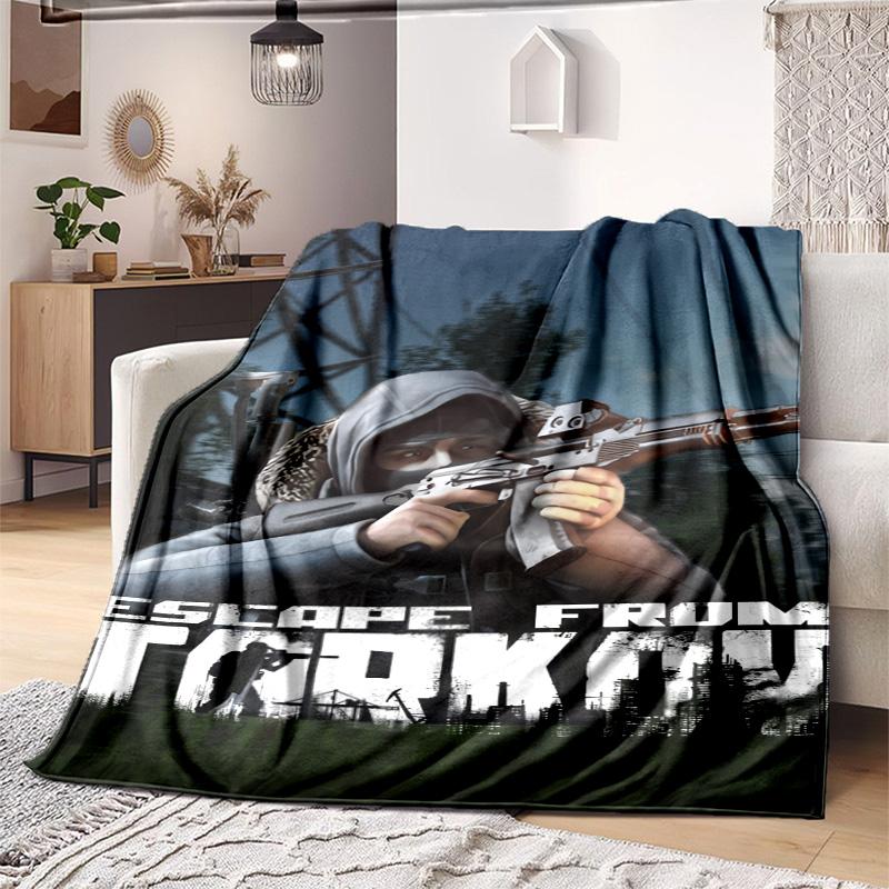 1PC Escape Tarkov Winter Edition Ultimate Tactical Gear All Seasons Soft Comfortable Blanket Suitable Sofa Office Outdoor Travel Home Use