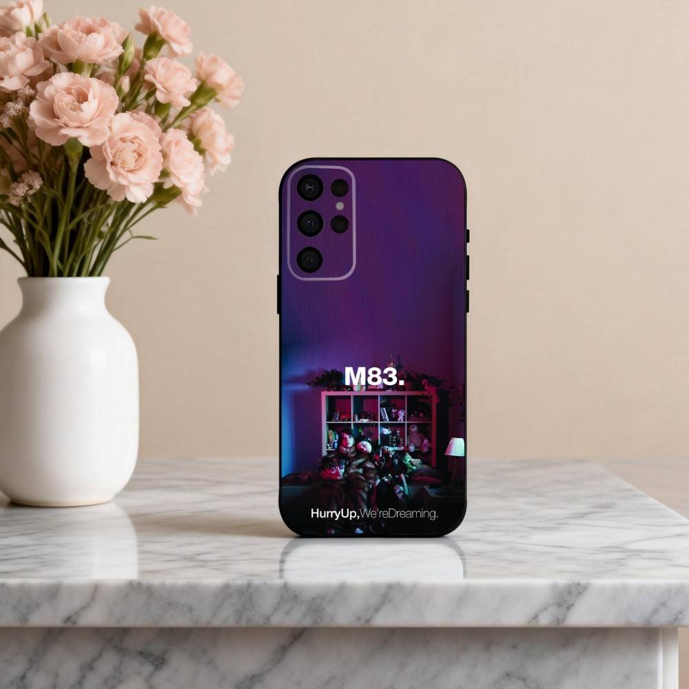 Электрический Камень M-M83 Чехол для Телефона Группы Для Samsung S25,S24,S21,S22,S23,S30,Ultra,S20,Plus,Других Мягкая Черная Крышка