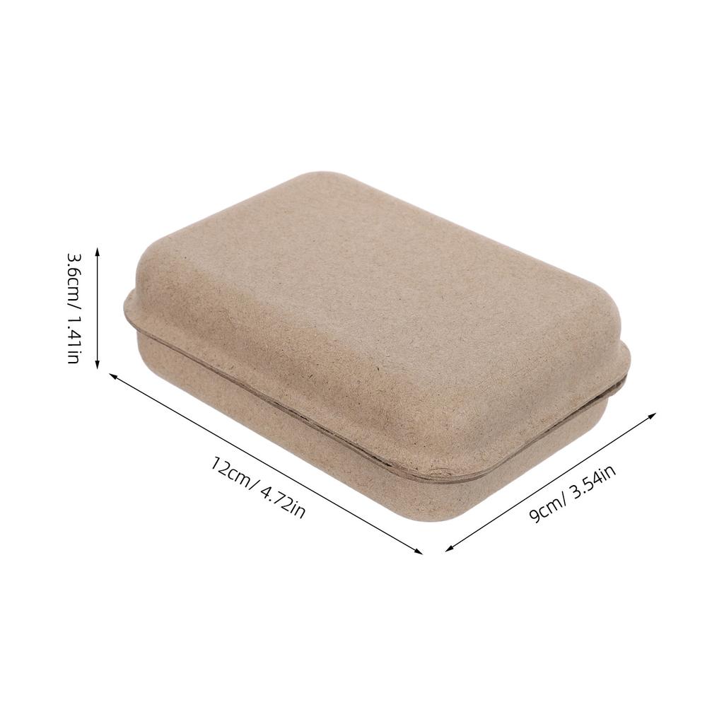 10Pcs Paper Soap Box Bar Soap Container Travel Holder Moisture Resistant Small Packaging Boxes Wedding Birthday Party Favor